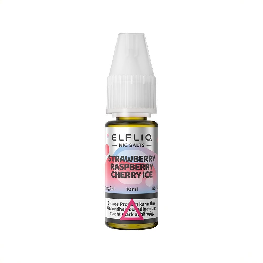 Elf Bar - ElfLiq - 10ml - 20mg/ml Strawberry Raspberry Cherry Ice kaufen bei rauchwerk.ch