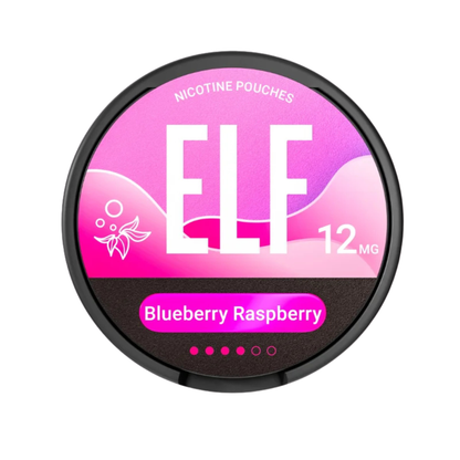 ELF SNUS Blueberry Raspberry Nikotin Pouches Dose 12mg/g