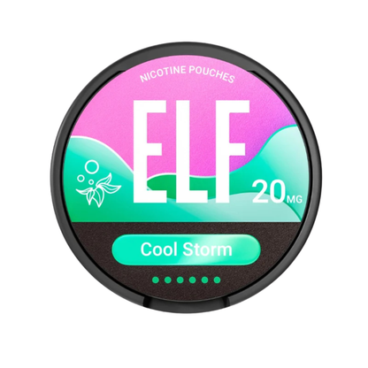 ELF SNUS Cool Storm Nikotin Pouches 20mg/g Dose