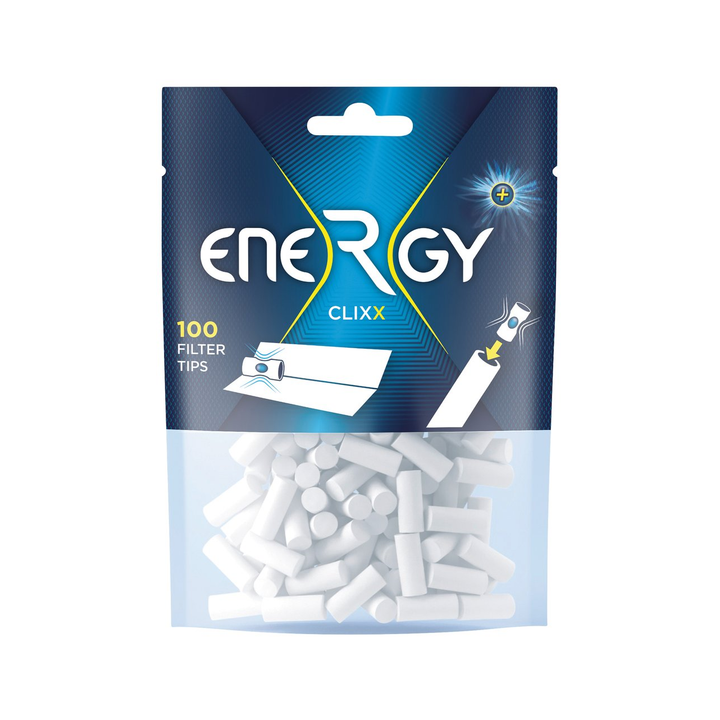 Energy Clixx Slim Filter, 10 x 100 Stück