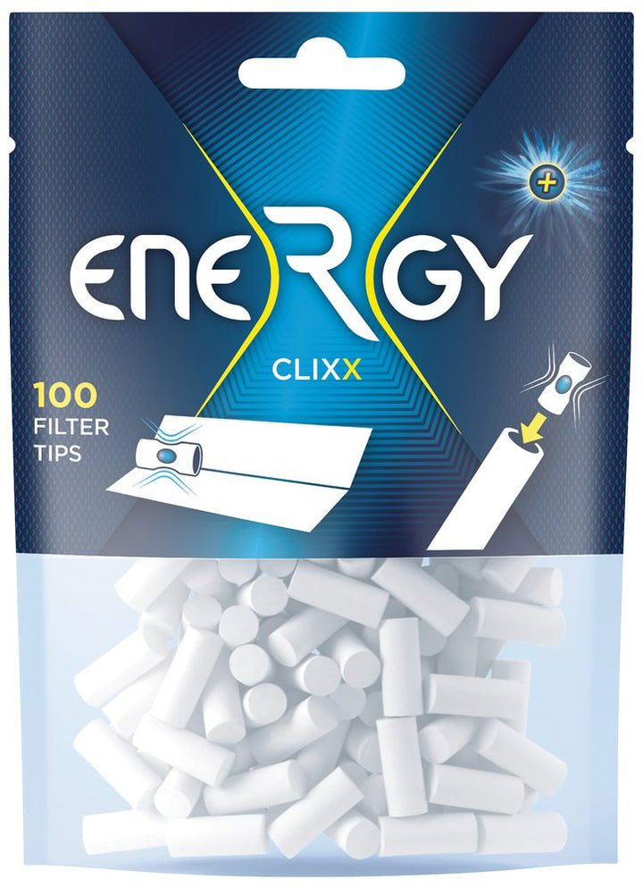 Energy Clixx Slim Filter, 10 x 100 Stück