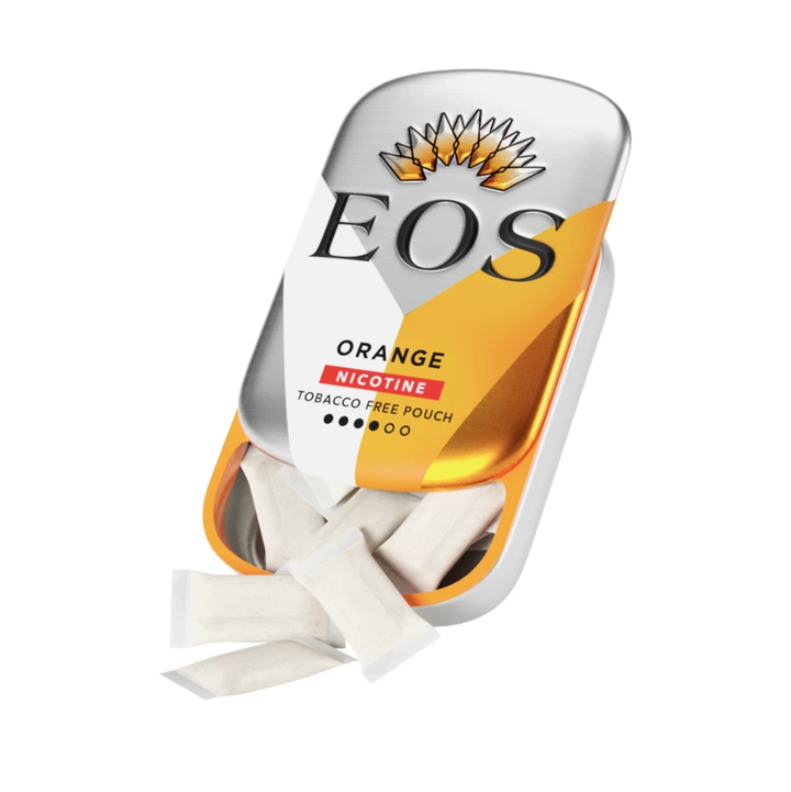 EOS Snus Orange – Nikotinbeutel, 11 g, 20 mg