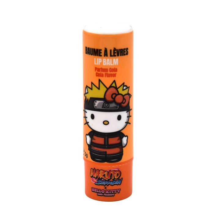 Einzelner Take Care Lippenbalsam Stick mit Hello Kitty im Naruto Kostüm, Cola Geschmack