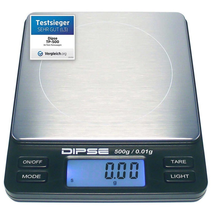 Dipse Feinwaage TP-500, Ablesbarkeit 0.01 g