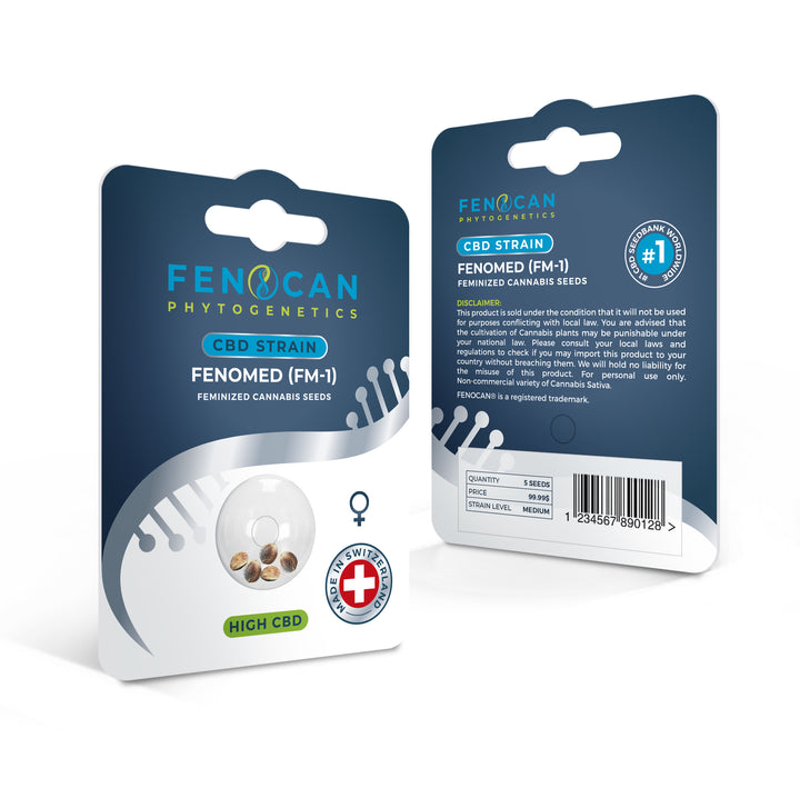 Fenocan Fenomed CBD-Hanfsamen, feminisiert, 3 Stück