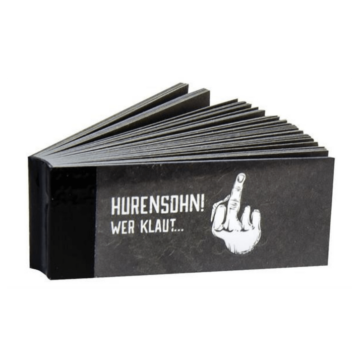 Filter Tips Hurensohn wer klaut 60x25mm Booklet