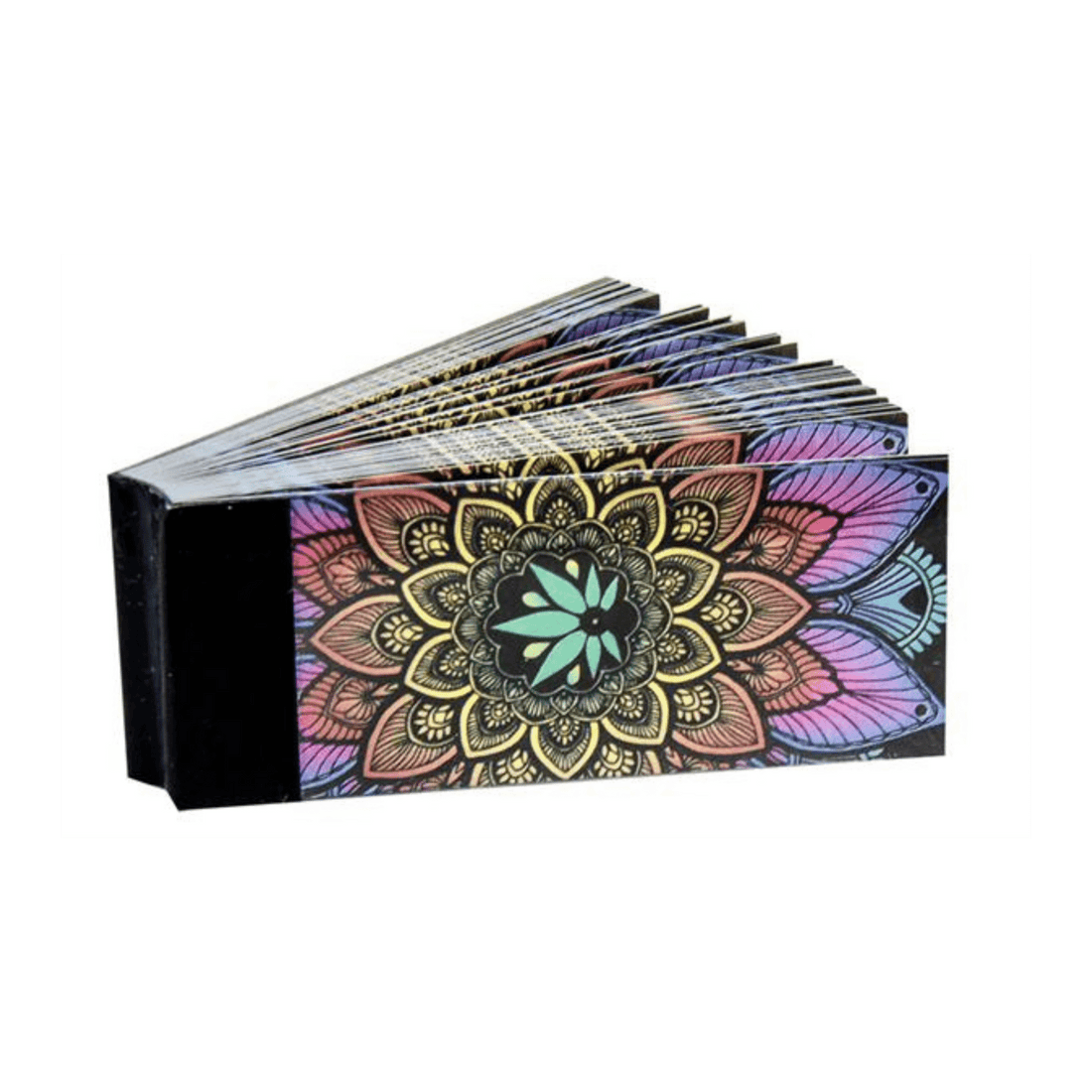 Mandala Filter Tips 60x25mm – Booklet mit 40 Tips