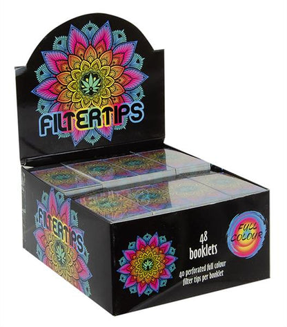Mandala Filter Tips Display mit 48 Booklets à 40 Tips