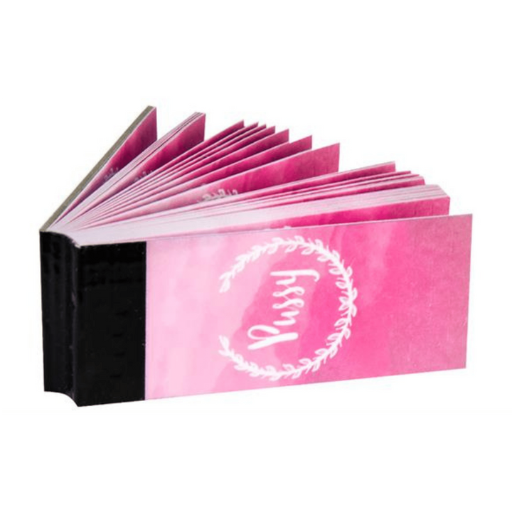 Pink Pussy Filter Tips 60x25mm Booklet mit 40 Tips