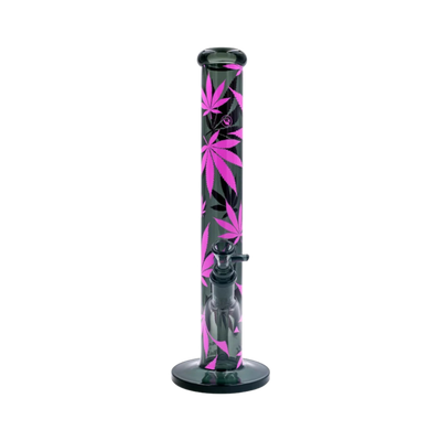 Diffusor-Chillum und Kopf der FIRE-FLOW Glas Bong