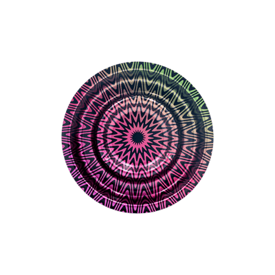 FIRE-FLOW Coffeeshop Metall-Aschenbecher Ø 136 mm Trippy #3