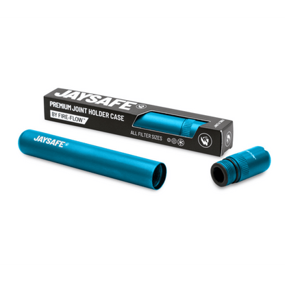 FIRE-FLOW JAYSAFE Joint Tube in Blau, Aluminium Case