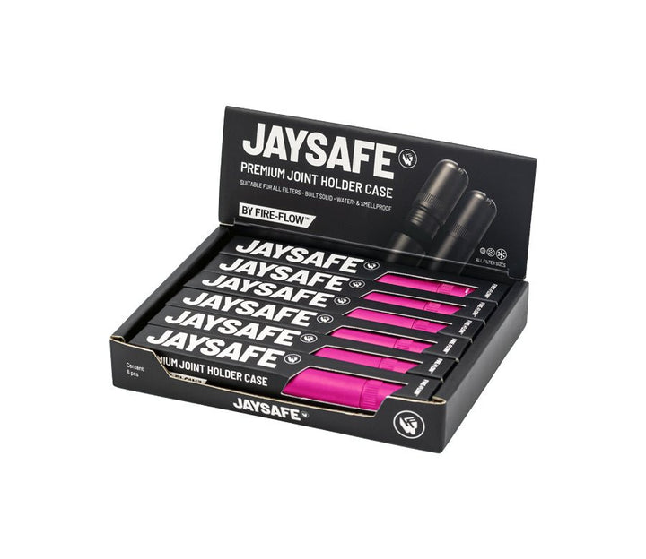 JAYSAFE Joint Tube Pink Display mit 6 Stück