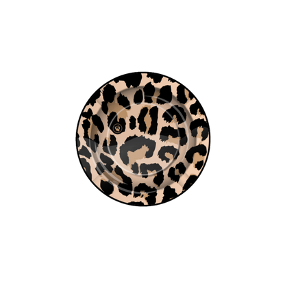 FIRE-FLOW Metall-Aschenbecher Ø 135 mm Leopard Metallic