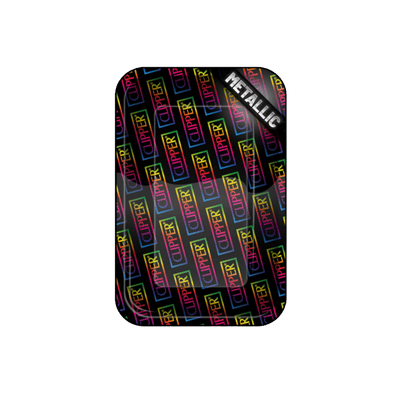 Rolling Tray Clipper Logo Rainbow in gelber Clipper Box