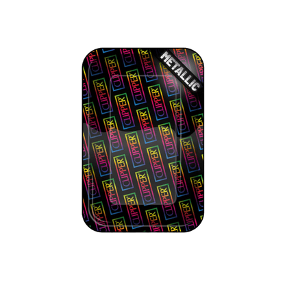 Rolling Tray Clipper Logo Rainbow in gelber Clipper Box