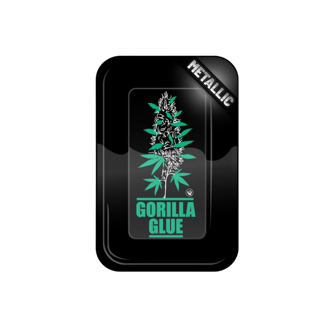 Fire-Flow Rolling Tray Gorilla Glue Motiv, 27,5×17,5 cm