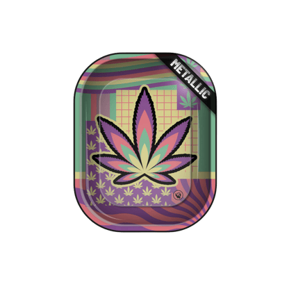 Fire-Flow Rolling Tray Leaves 36 4/4 18×14 cm