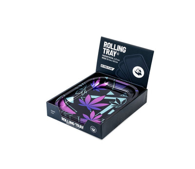Fire-Flow Rolling Tray Leaves 37 2/4 Display mit 6 Stück