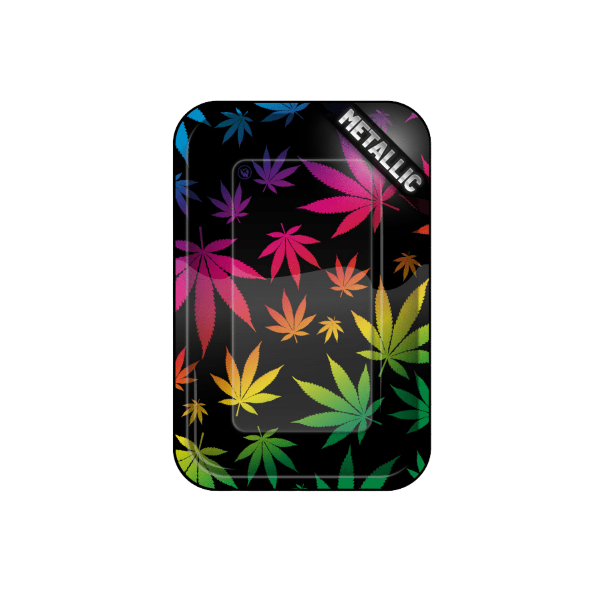 Fire-Flow Rolling Tray Leaves Gradient, 27,5 × 17,5 cm