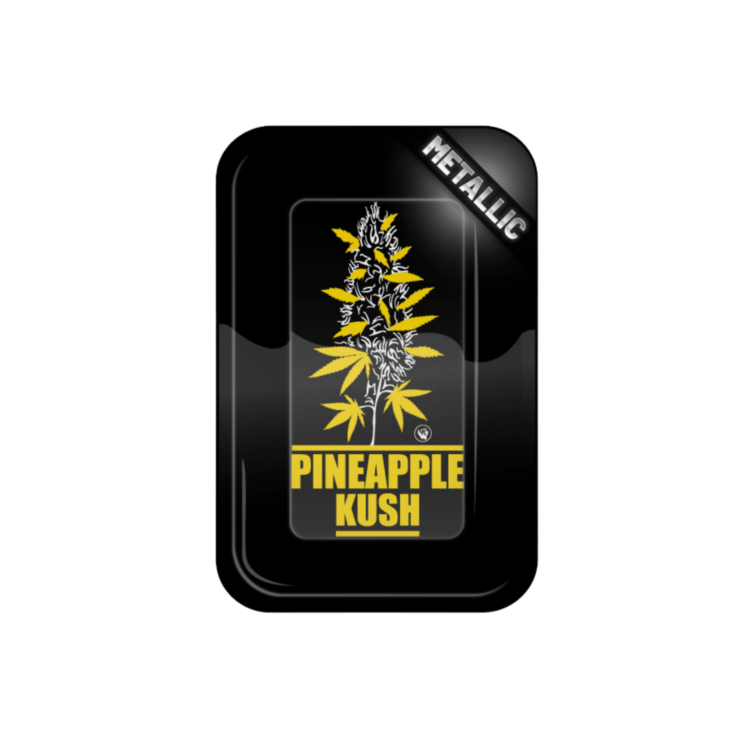 Fire-Flow Rolling Tray Plantz Pineapple Kush 27,5×17,5 cm