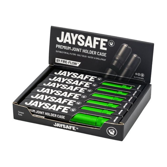 JAYSAFE Joint Tube Green Display mit 6 Stück