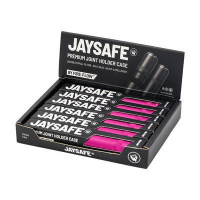 JAYSAFE Joint Tube Pink Display mit 6 Stück