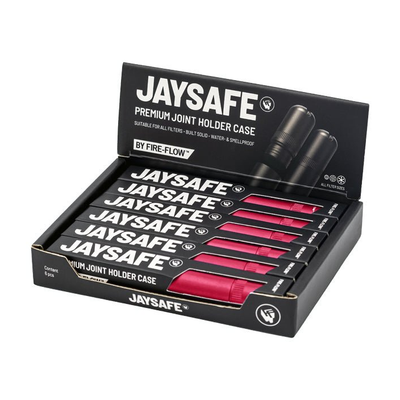 JAYSAFE Joint Tube Red Display mit 6 Stück im Set