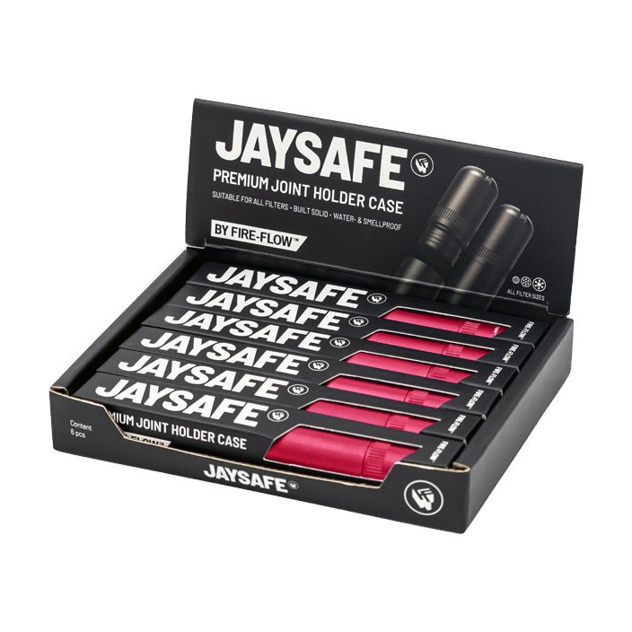 JAYSAFE Joint Tube Red Display mit 6 Stück im Set