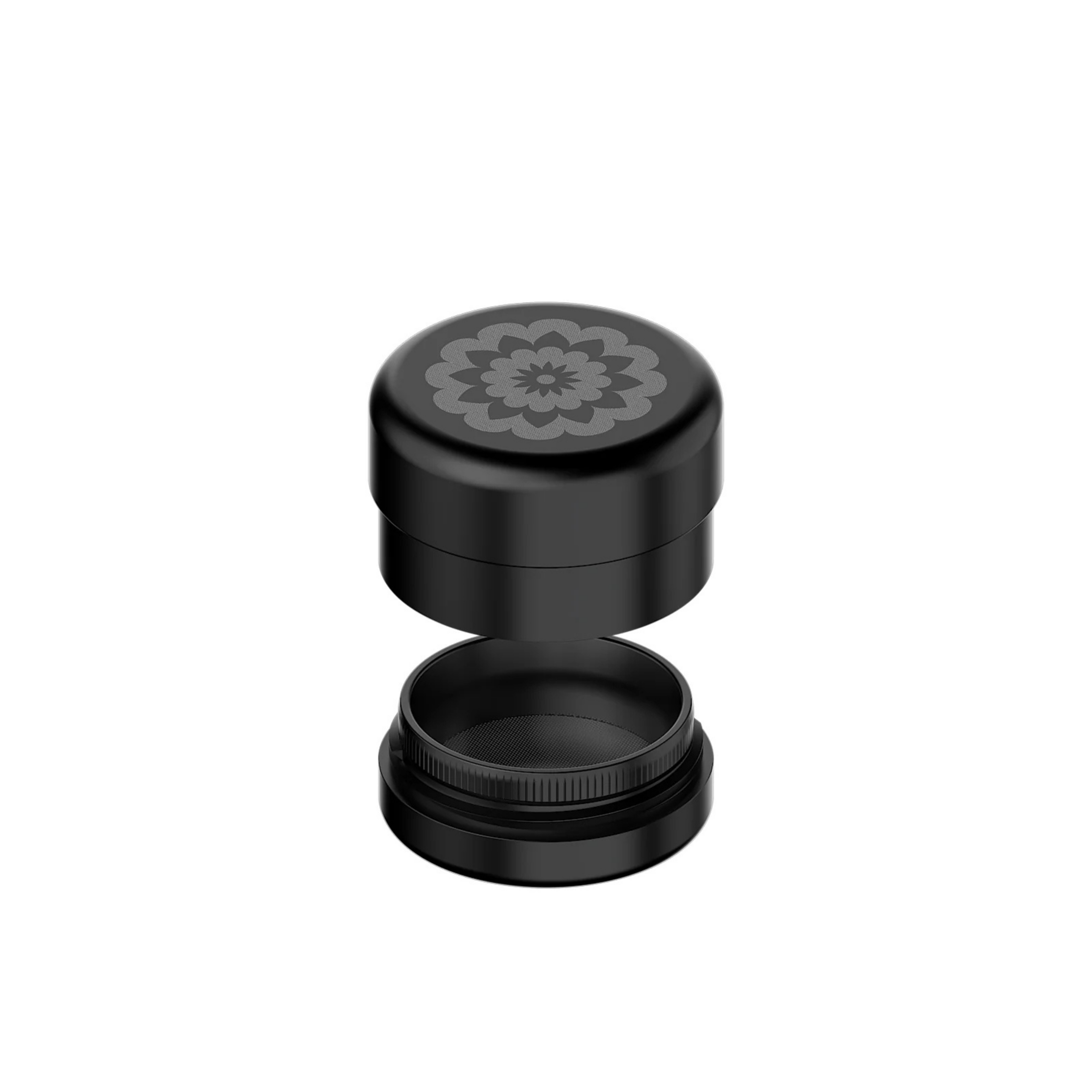 Flower Mill Grinder 54mm mit Pollensieb und Pollenfach