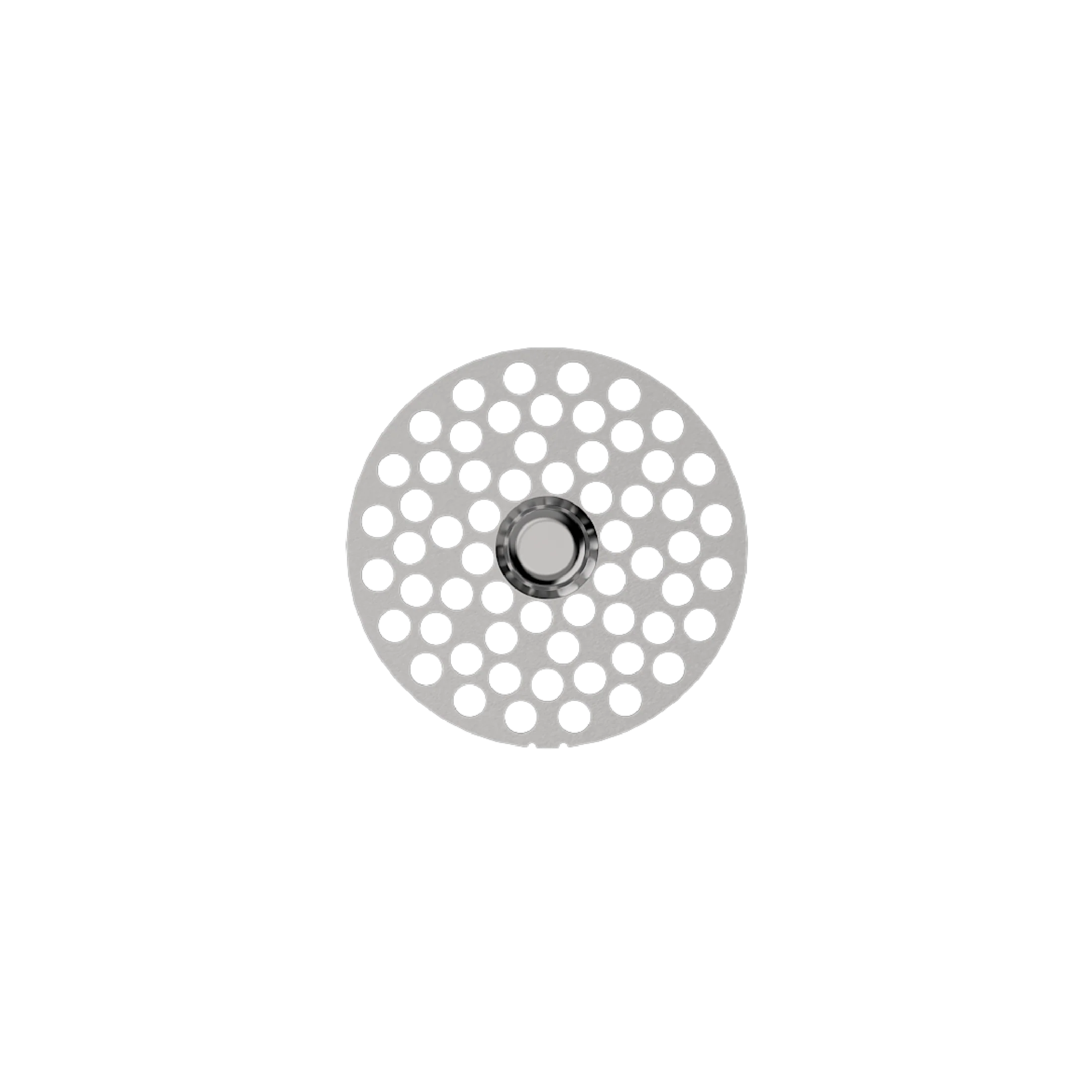 Flower Mill Mill Plate 2.0 Zoll #2 Fein aus Edelstahl