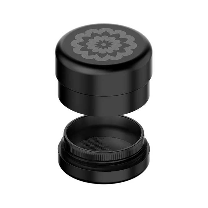 Flower Mill Grinder 54mm mit Pollensieb und Pollenfach