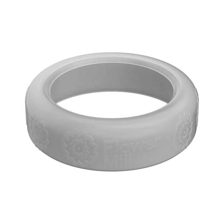 Flower Mill Silicone Mill Grip 2,5 Zoll Clear transparent