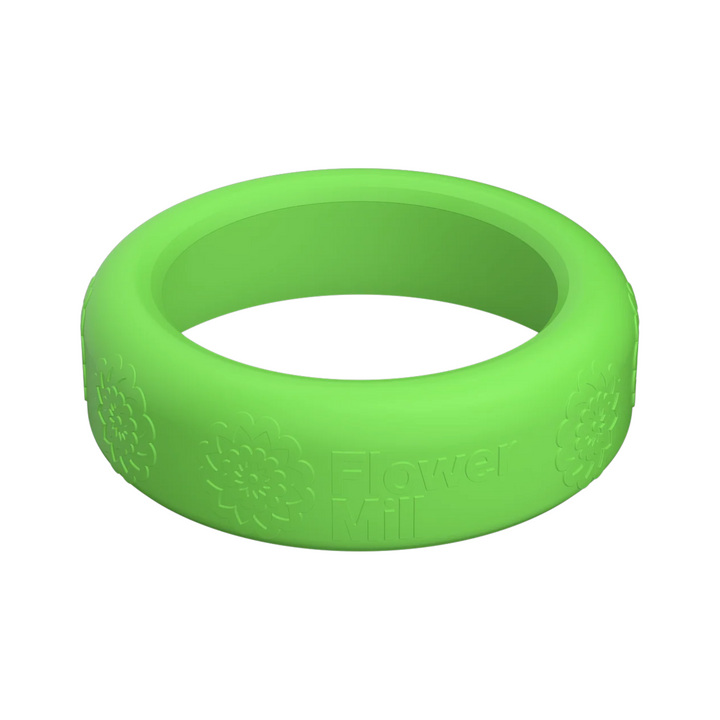Flower Mill Silikon Mill Grip 2,5 Zoll Neon Green