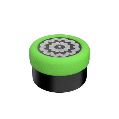 Silikon-Grip Neon Green auf Flower Mill montiert