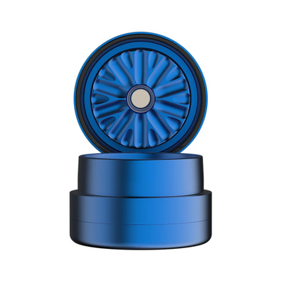 FlowerMill Next-Gen Standard Grinder 51mm 3-teilig Blau