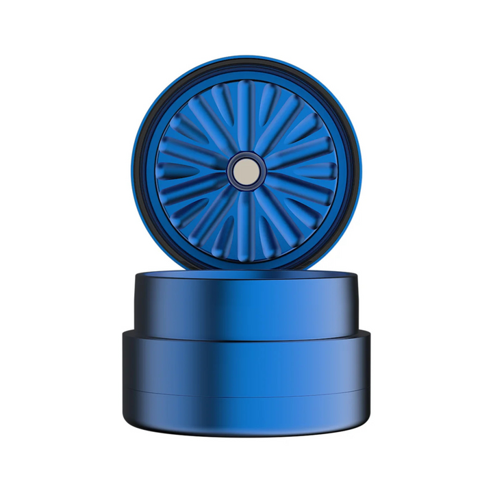FlowerMill Next-Gen Standard Grinder 64mm Blau 3-teilig