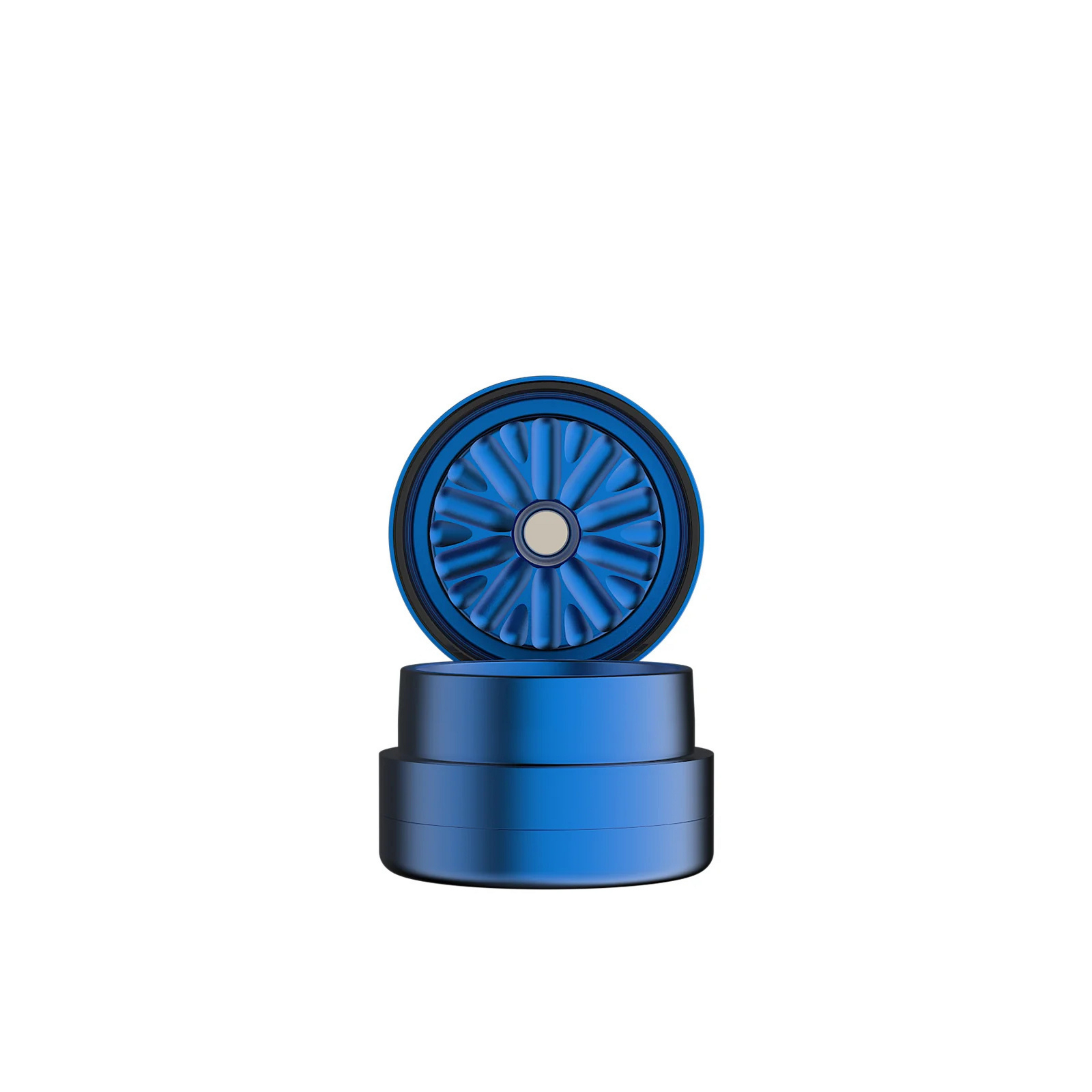 FlowerMill Next-Gen Standard Grinder 51mm 3-teilig Blau