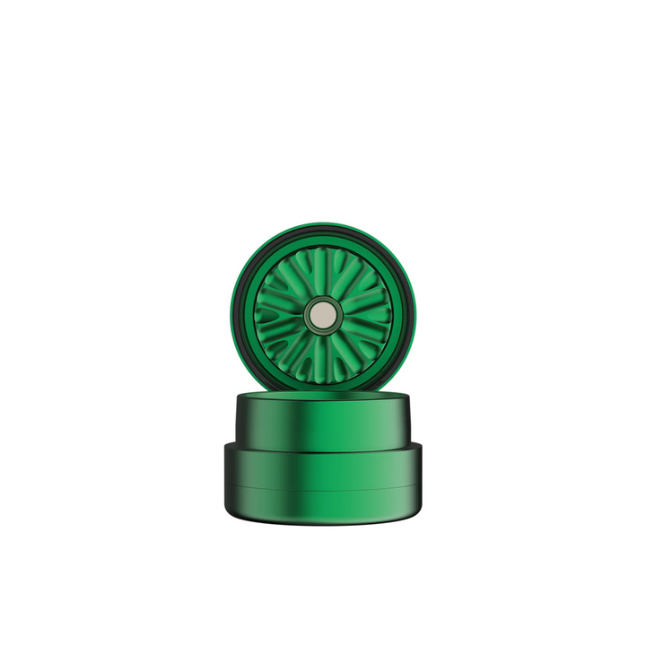 FlowerMill Next-Gen Standard Grinder 51mm 3-teilig Grün