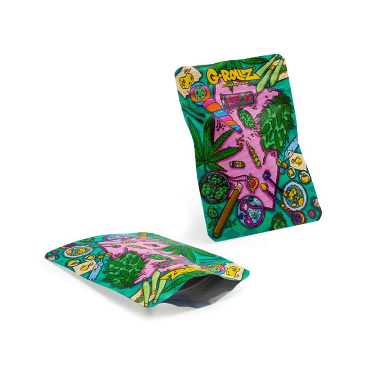 G-Rollz Bag Amsterdam Picnic – Aufbewahrungsbeutel, 6.5 x 8.5 cm