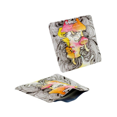 G-Rollz Bag Mushroom Lady – Aufbewahrungsbeutel, 9 x 8 cm