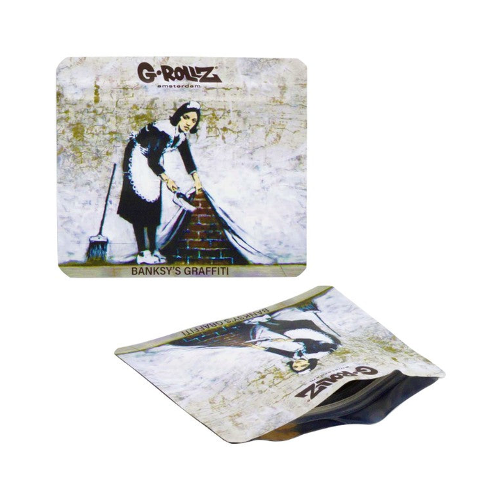 G-Rollz Banksy Bag Camden Maid – Aufbewahrungsbeutel, 9 x 8 cm