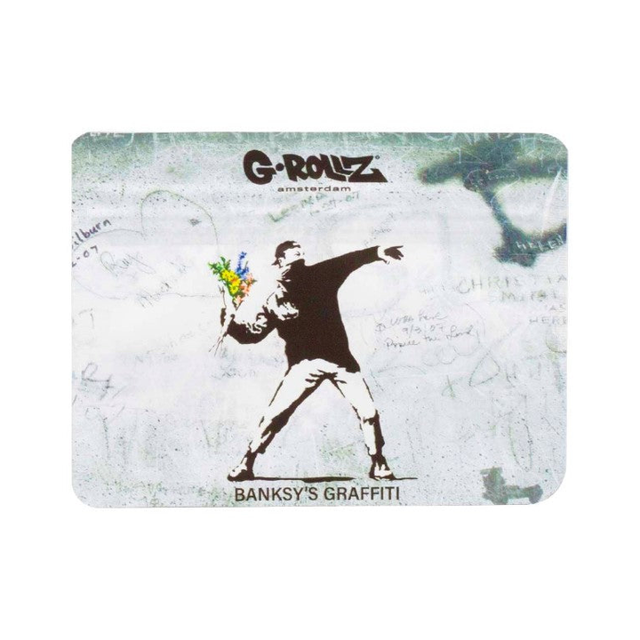 G-Rollz Banksy Bag Flower Thrower – Aufbewahrungsbeutel, 10.5 x 8 cm