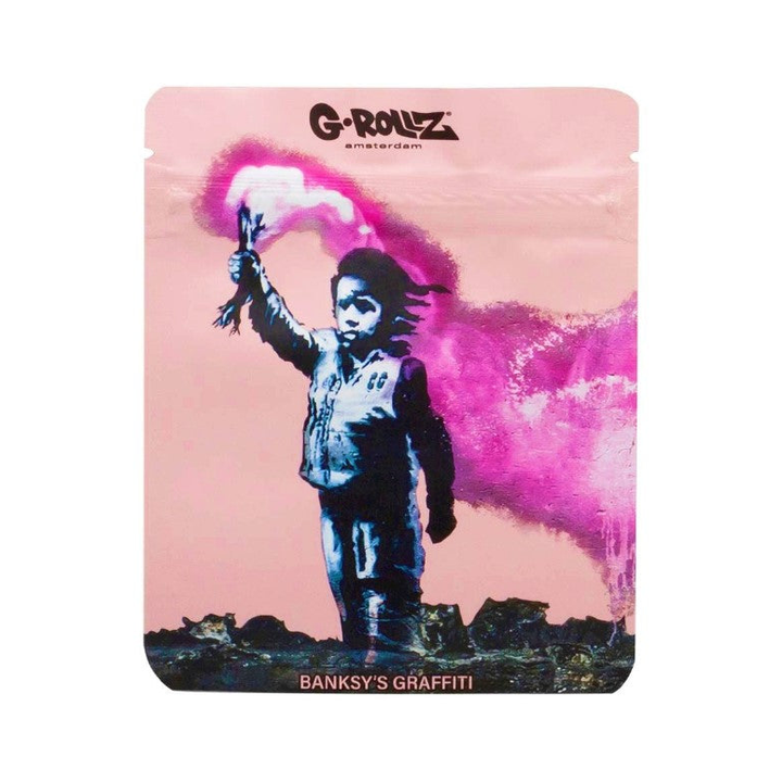 G-Rollz Banksy Bag Torch Boy – Aufbewahrungsbeutel, 10 x 12.5 cm