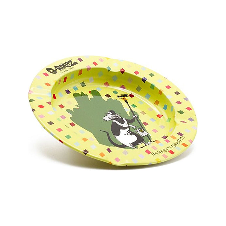 G-Rollz Banksy Rat with Roller Aschenbecher, 13.5 cm, Ansicht 1