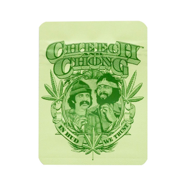 G-Rollz Cheech & Chong Bag Badge – Aufbewahrungsbeutel, 6.5 x 8.5 cm