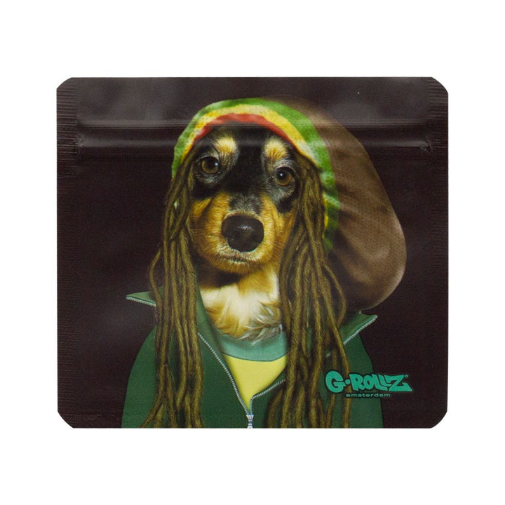 G-Rollz Pets Rock Bag Reggae – Aufbewahrungsbeutel, 9 x 8 cm