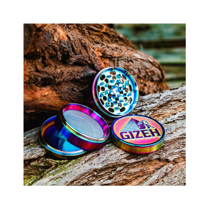 GIZEH Alu Grinder ICY, 4-teilig, 60 mm