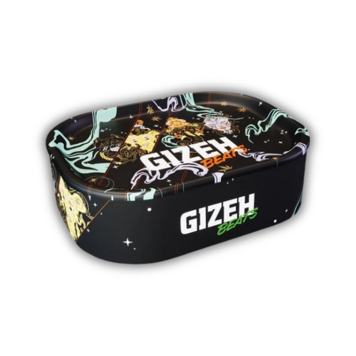 GIZEH Beats Aufbewahrungsbox geöffnet mit Tray und Fach