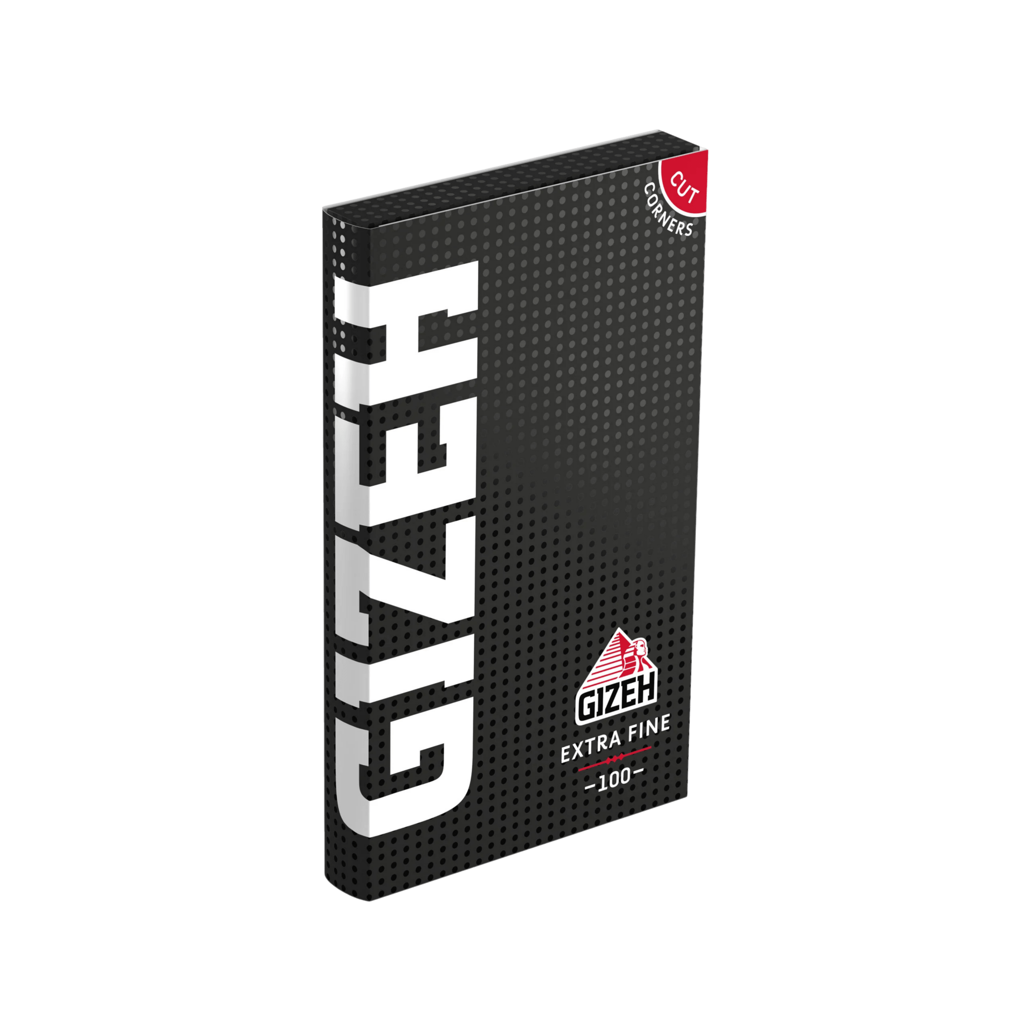 Aufgeklapptes GIZEH Black DW Extra Fine Heft mit extra feinen Blättchen
